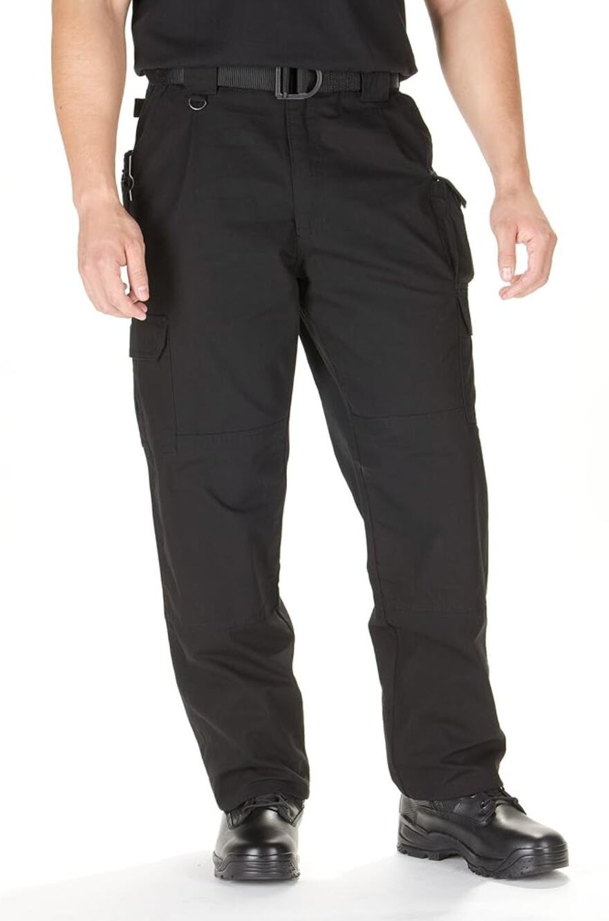 5.11 Tactital Carpenter Pants Mens 30x30 Black Cotton Canvas Cargo Gorp Workwear